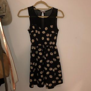 Sunflower mini dress